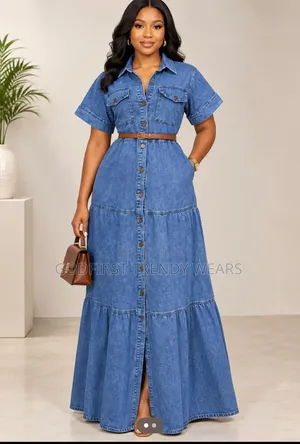 New Design Jean Gown