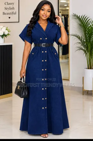 New Design Jean Gown