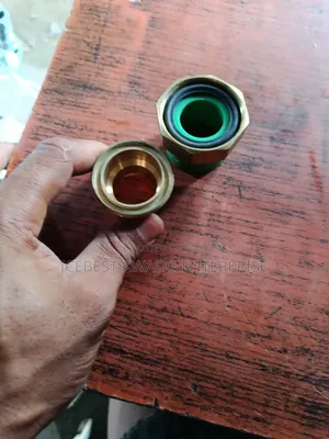 PPR Male Brass Transition Union Fitting With a Green Plastic