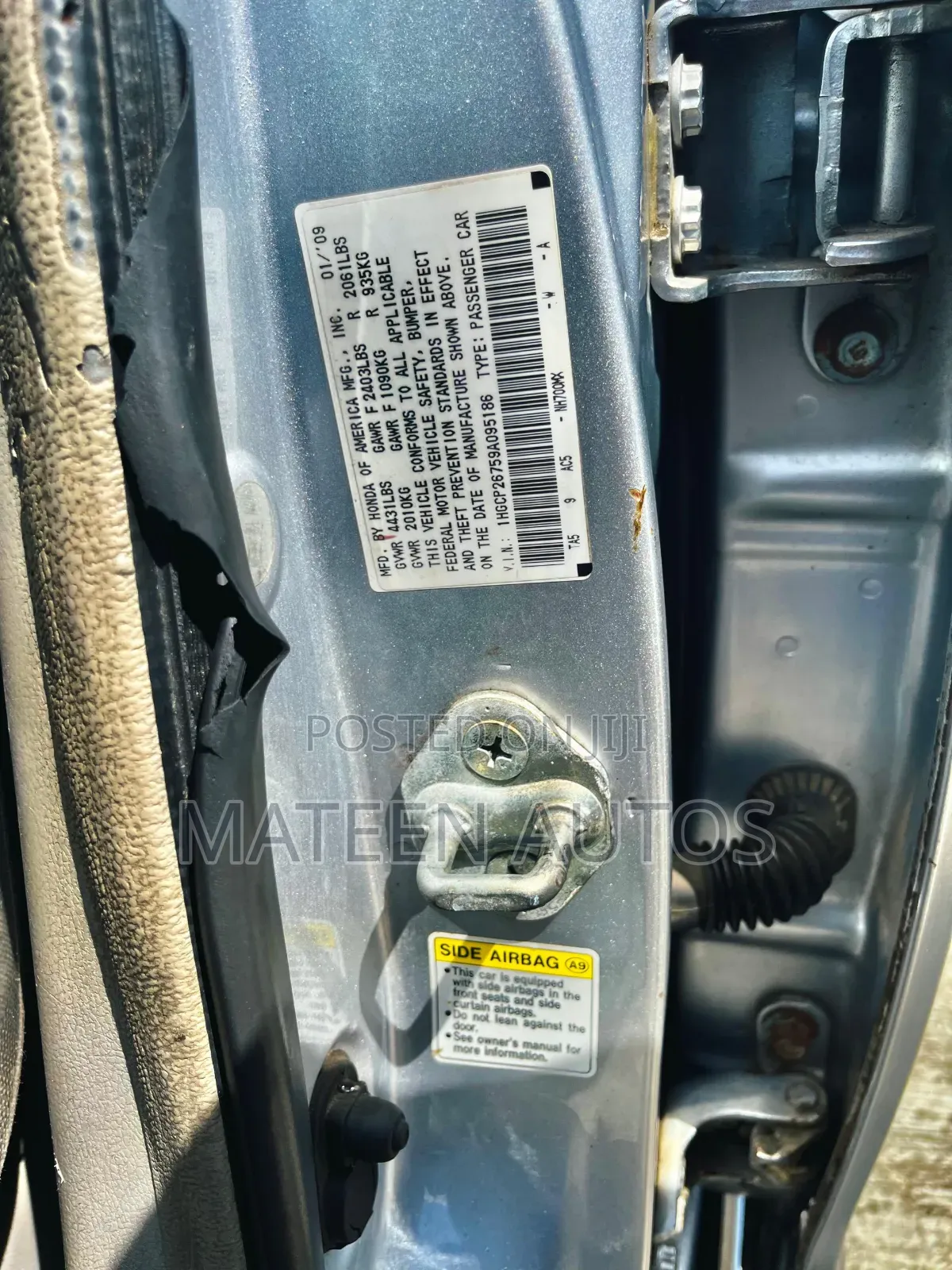 Honda Accord 2.0 Comfort 2008 Silver