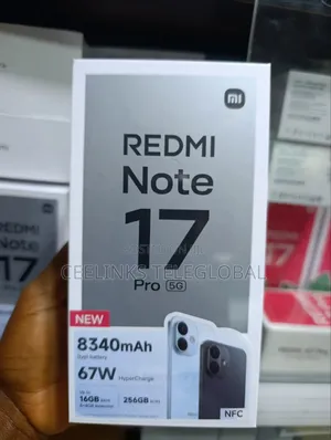 New Xiaomi Redmi Note 17 Pro 256 GB Black