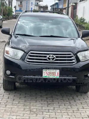 Toyota Highlander 4x4 2008 Black