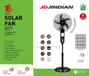 Solar Recharge Fan