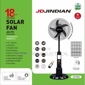 Solar Recharge Fan