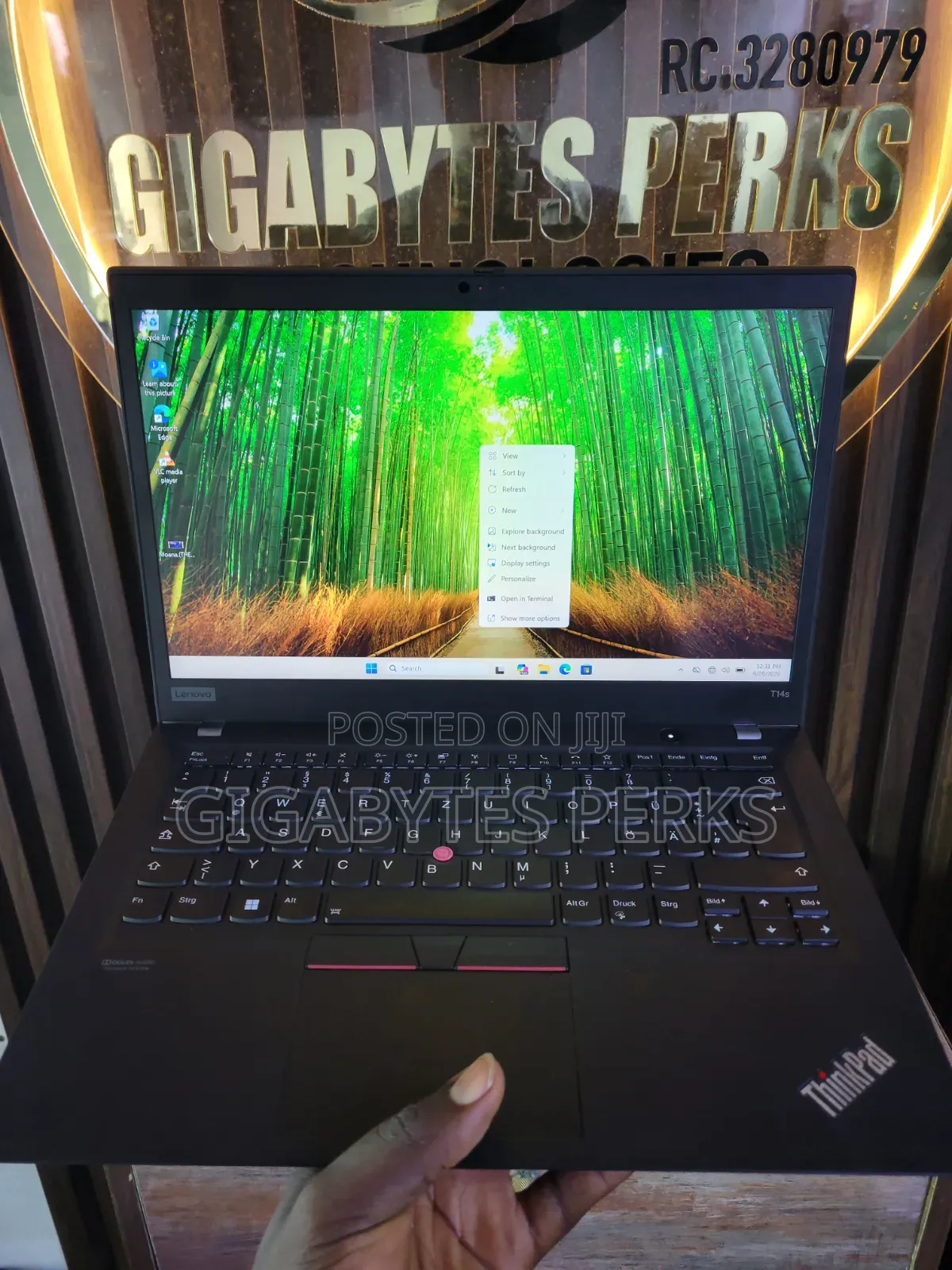 Laptop Lenovo ThinkPad T14 G1 32GB Intel Core i7 SSD 512GB