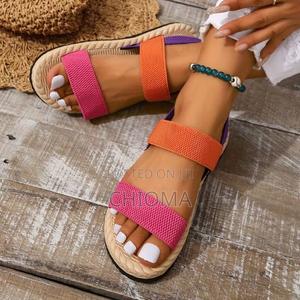 Ladies Lightweight Elastic Strap Sandals, Beach,Outdoor(Size 37 41)