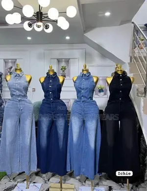 New Trending Design Jean Jumpsuit