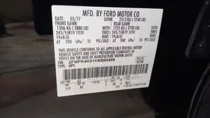 Ford Edge Titanium 4dr AWD 2017 Black