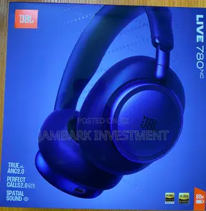 JBL Live 780NC, Advanced Noise Cancellation 2.0 Headphone