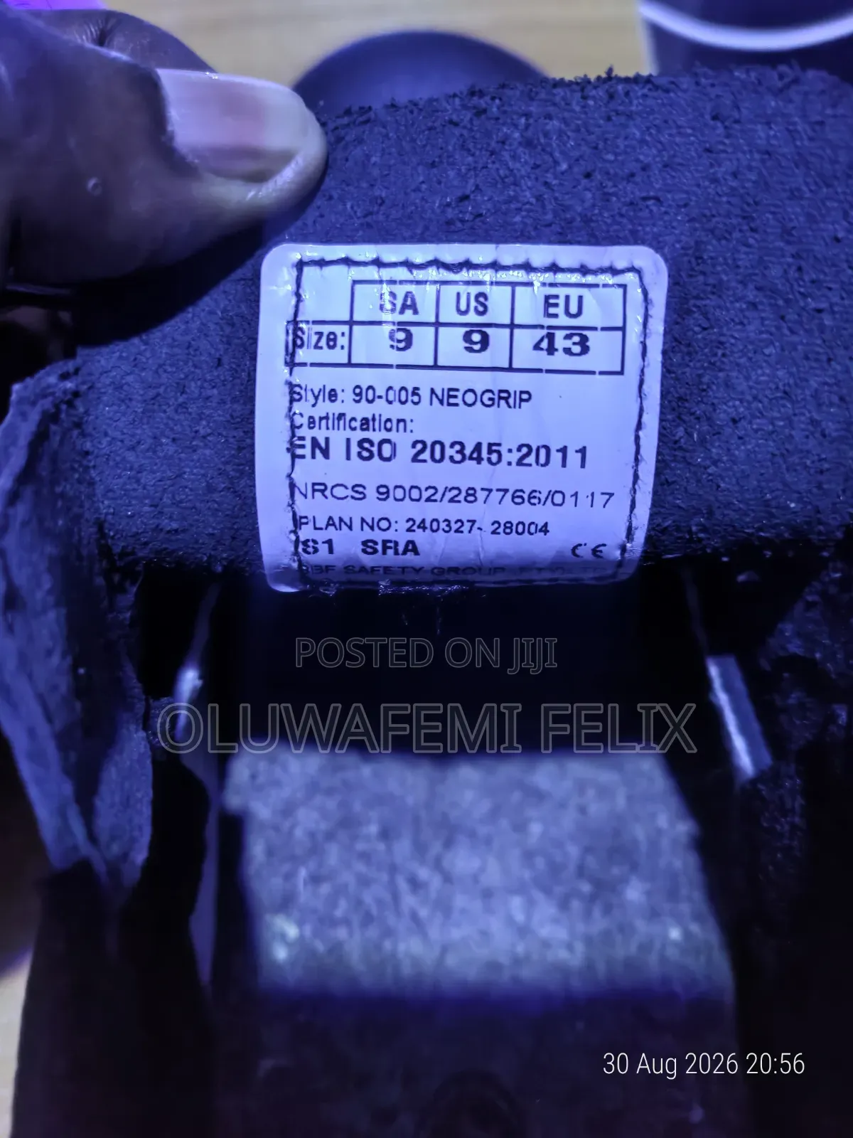 Iron Foot Safety Boot