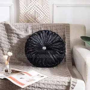 Round Throw Pillow