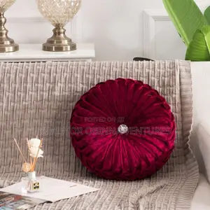 Round Throw Pillow