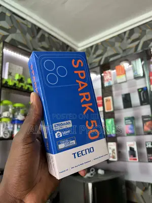 New Tecno Spark 50 128 GB Blue