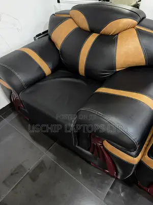 Used Luxury 7 Seater Leather Sofa