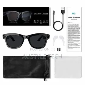 Smart Ai Eyeglass With Voice Control Wireless Connectivity