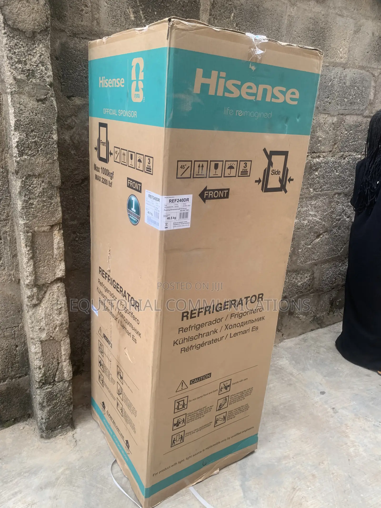 Hisense 240L Fridge – Convenient Freezer Compartment