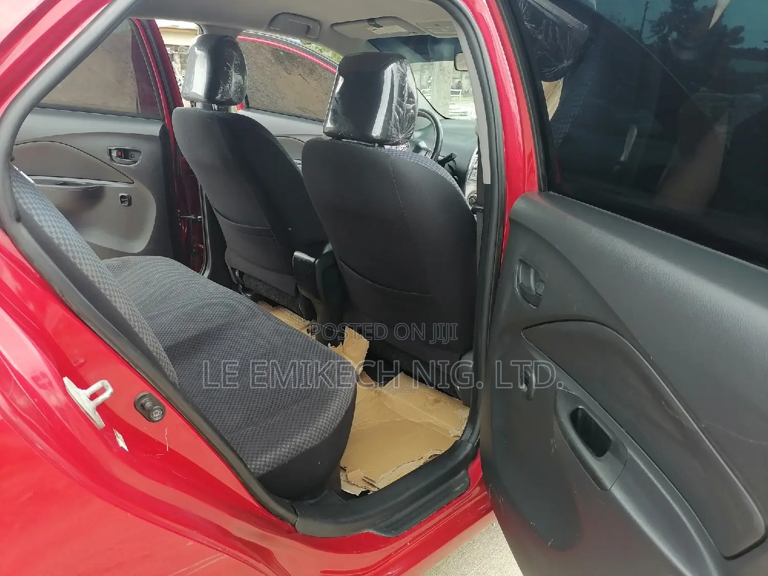 Toyota Yaris 2008 Red