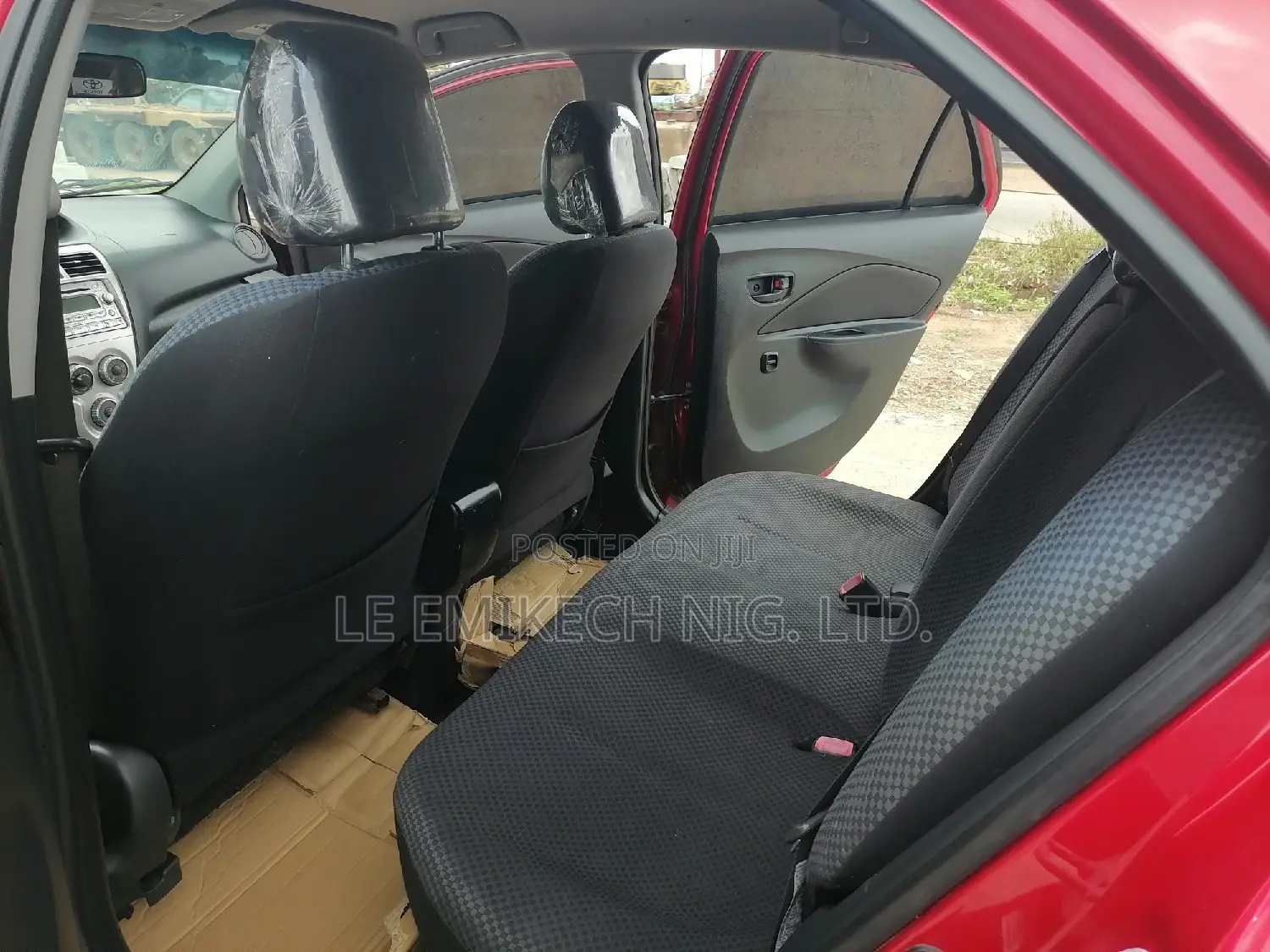 Toyota Yaris 2008 Red