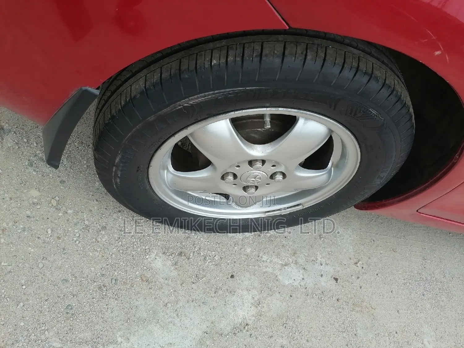Toyota Yaris 2008 Red