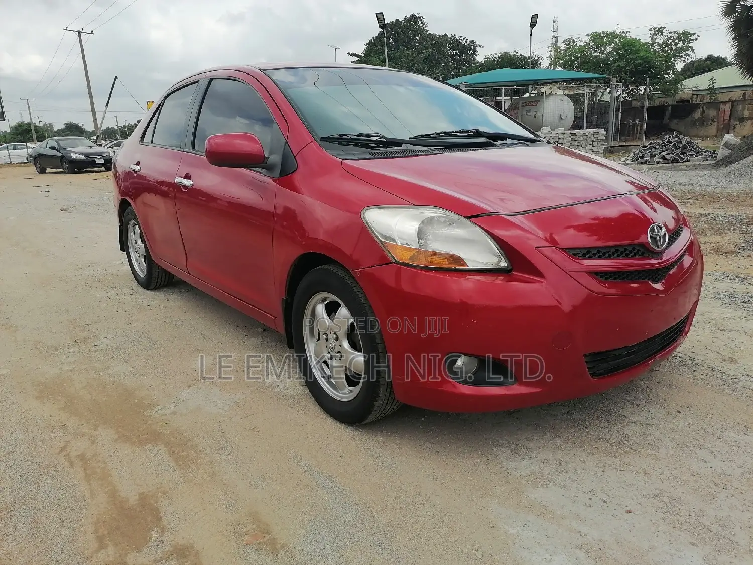 Toyota Yaris 2008 Red