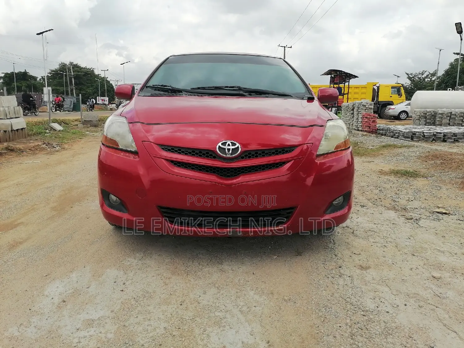 Toyota Yaris 2008 Red