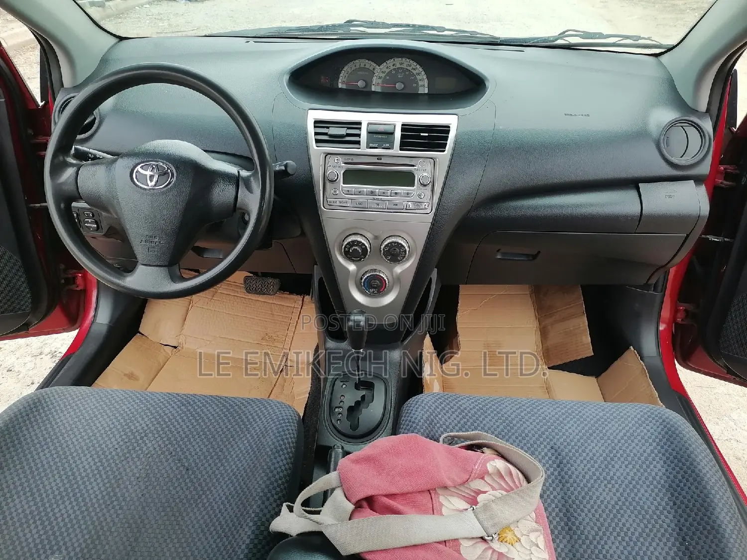 Toyota Yaris 2008 Red
