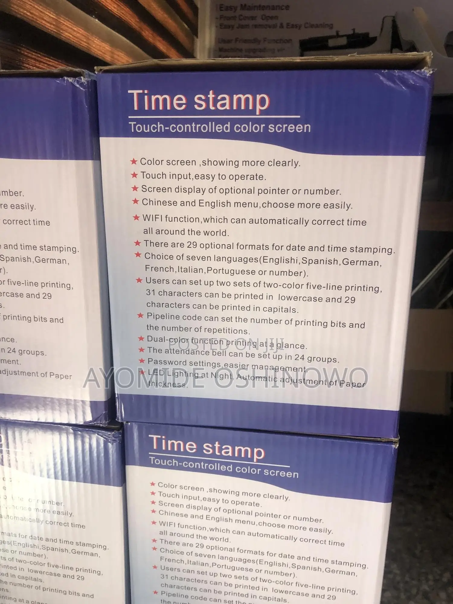 Digital Time Stamping Machine
