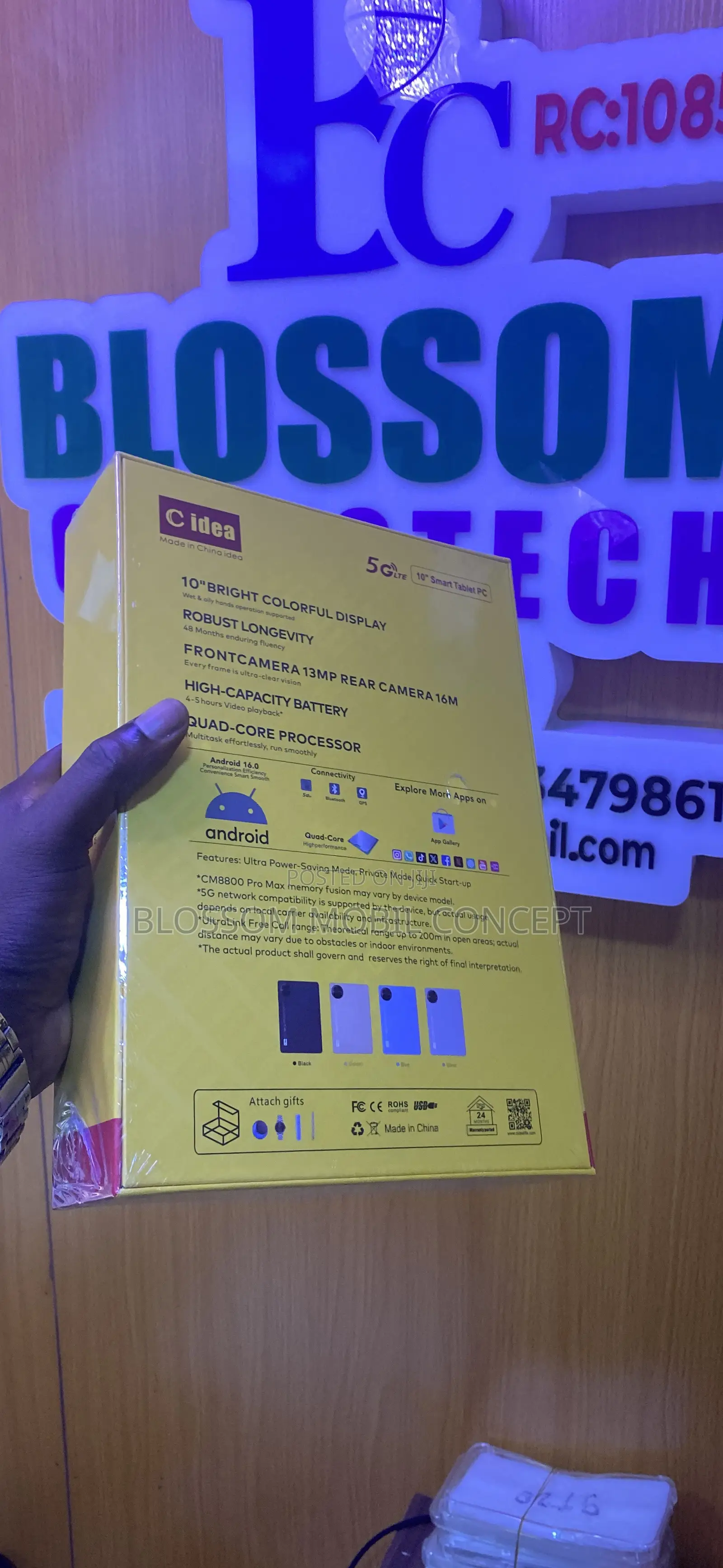 New C idea CM8500 Plus 1 TB