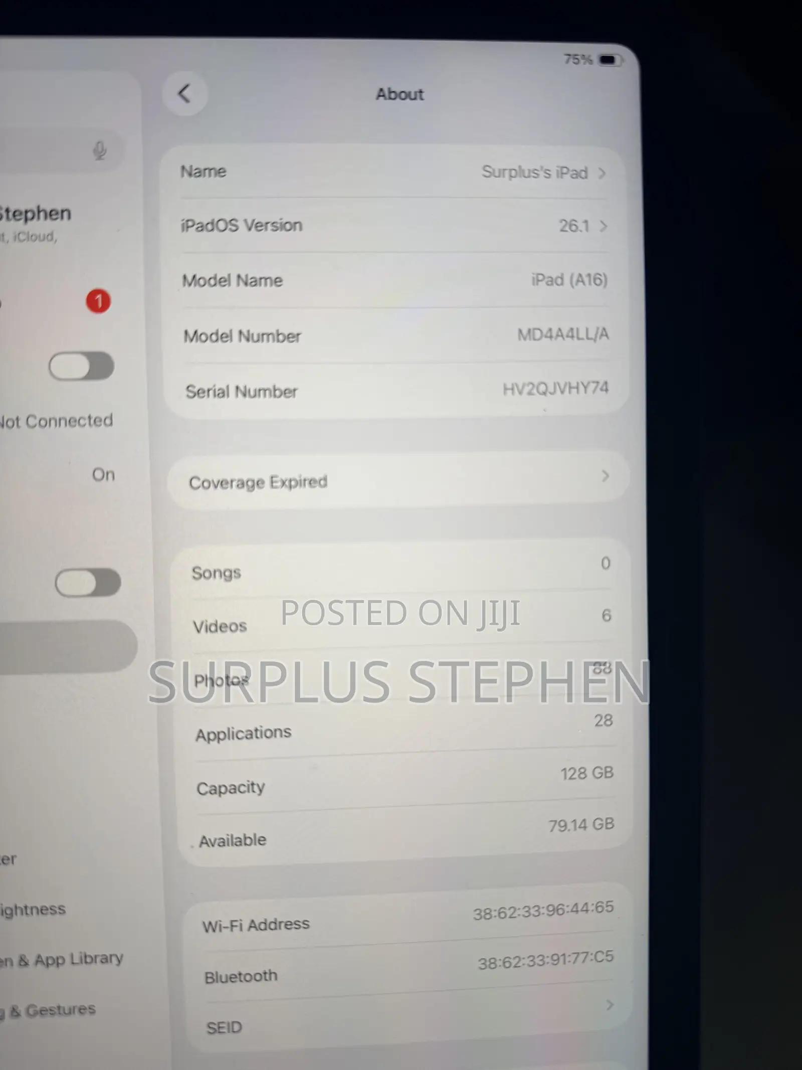 Apple iPad (2025) 128 GB Blue
