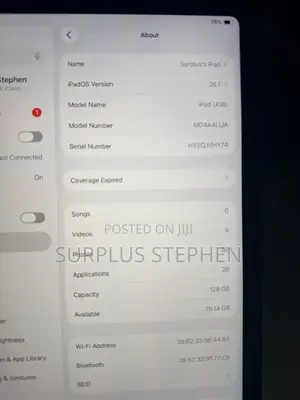 Apple iPad (2025) 128 GB Blue