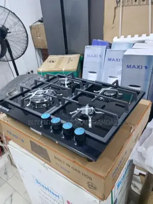 POLYSTAR PV-JY60GA 4 Burner Gas Hob– Stylish Integrated Kitchen Cooker