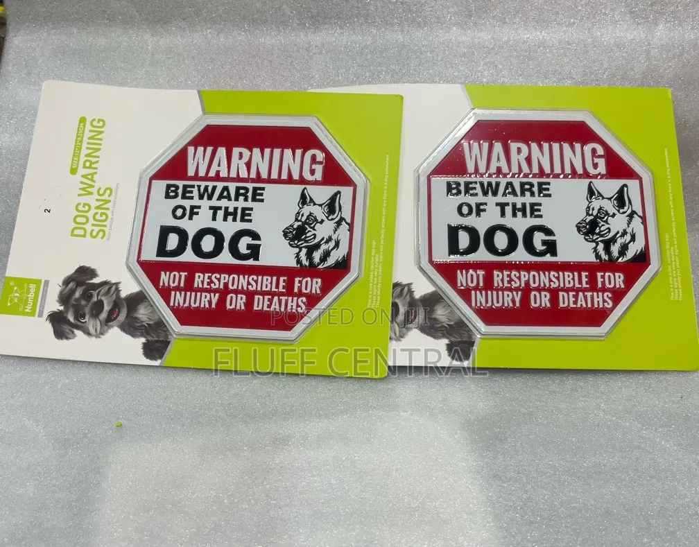 Nunbell Dog Warning Signs (0366)