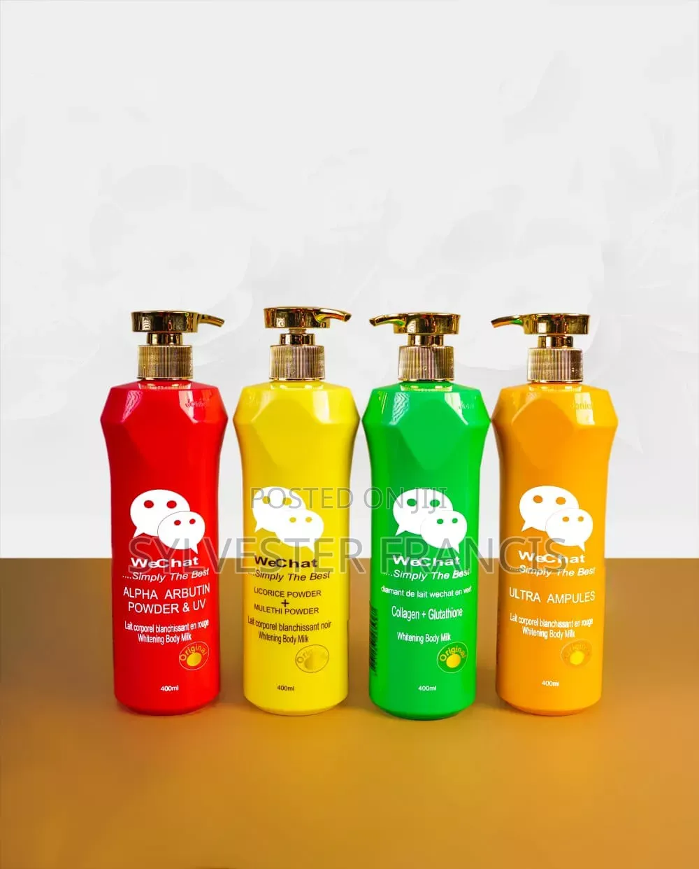 WeChat Advanced Whitening Body Milk