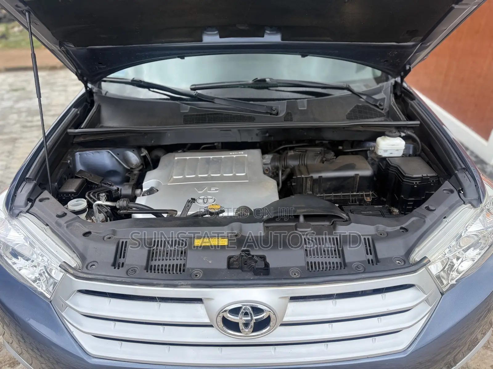 Toyota Highlander 2012 Blue