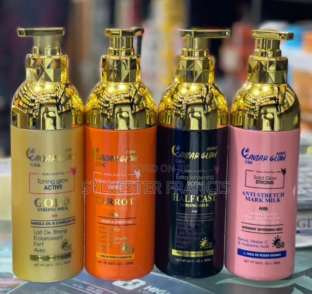 Caviar Glow Half Cast Lotion 500ml