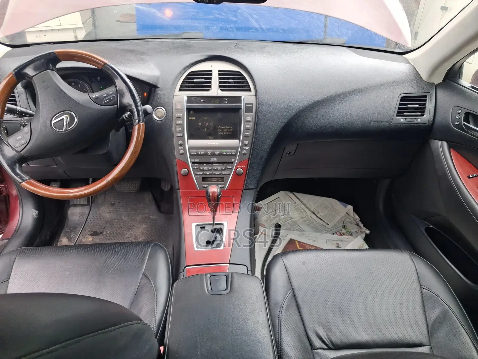 Lexus ES 350 2008 Burgandy