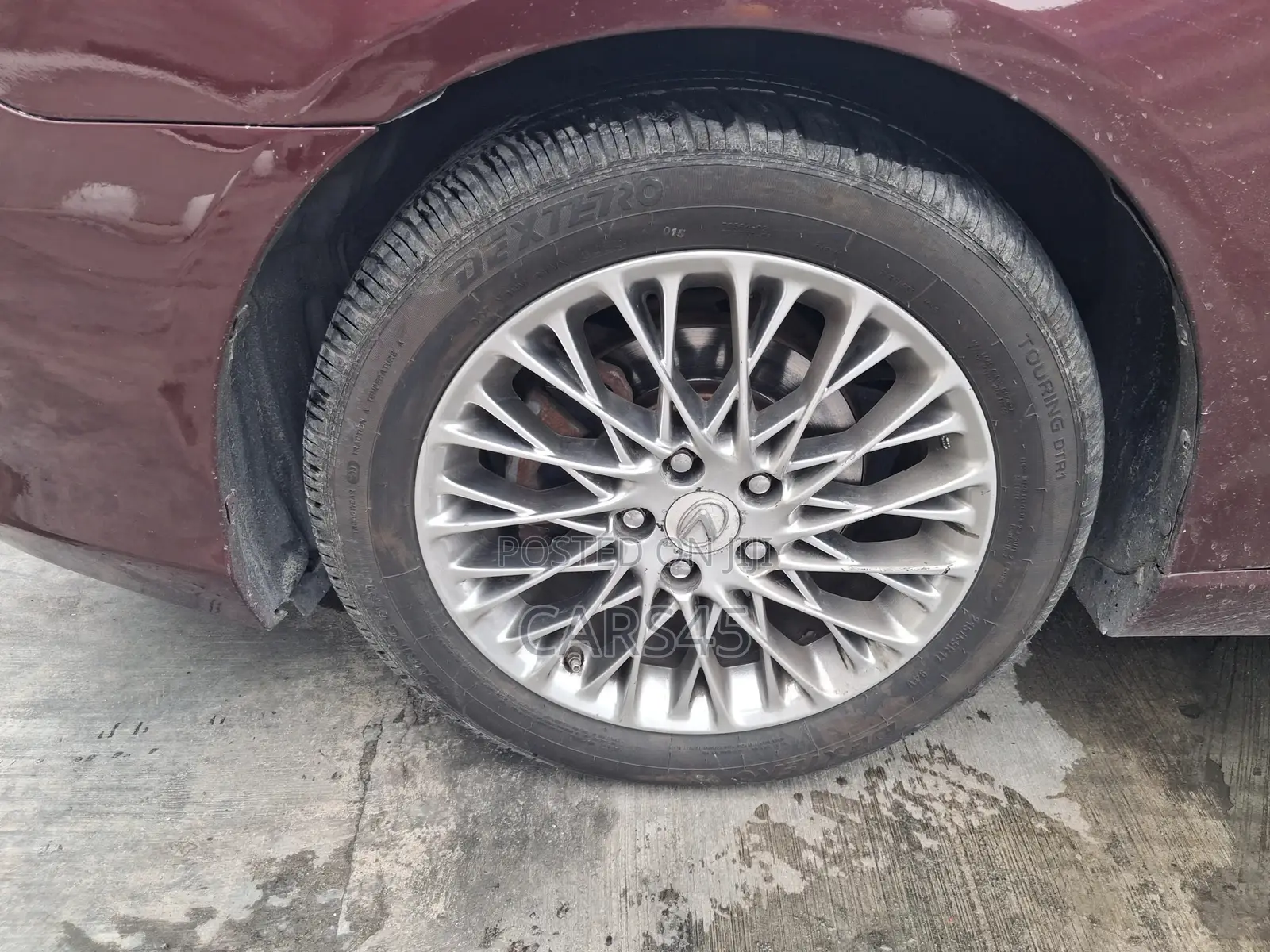 Lexus ES 350 2008 Burgandy