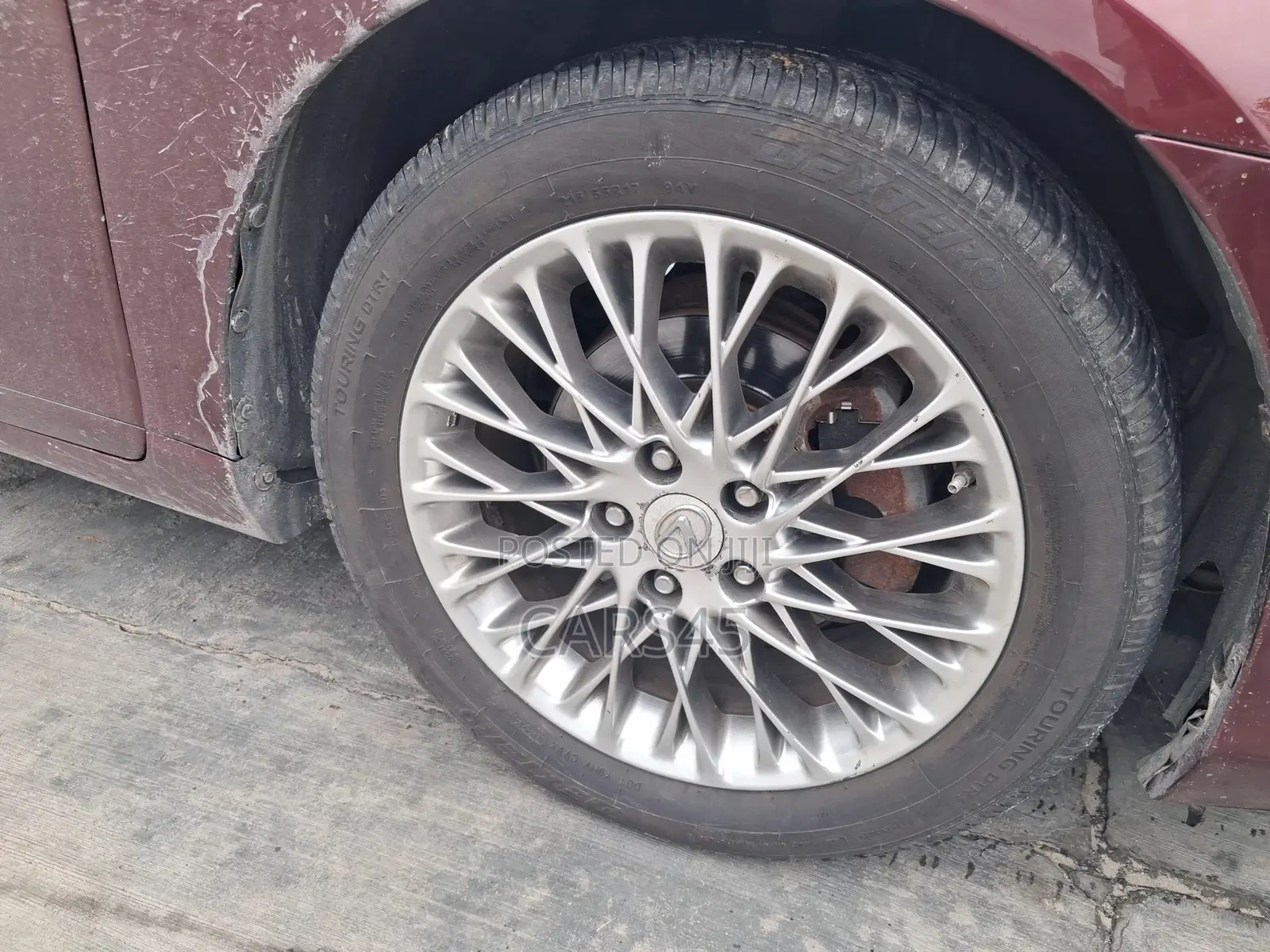 Lexus ES 350 2008 Burgandy