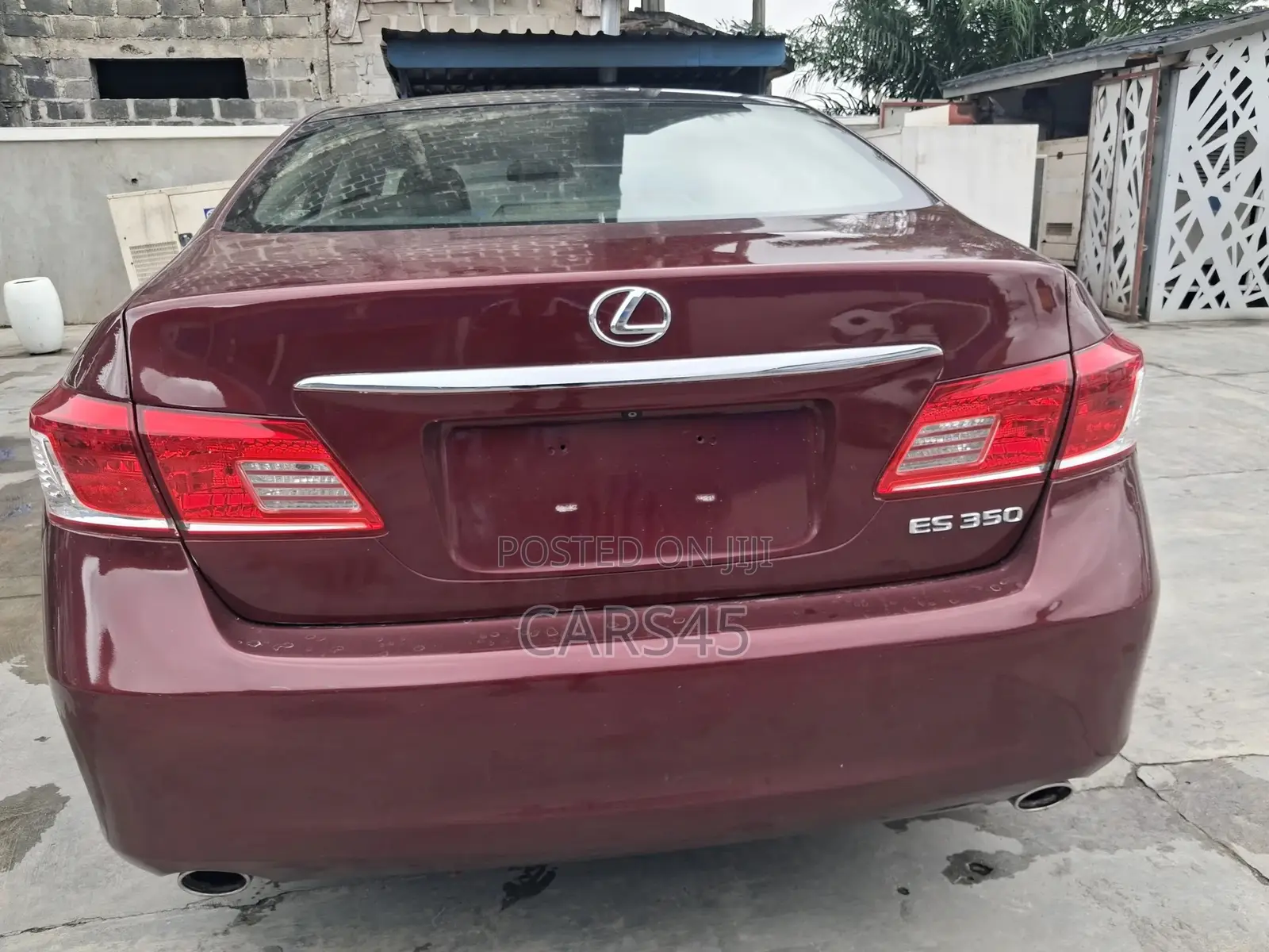 Lexus ES 350 2008 Burgandy