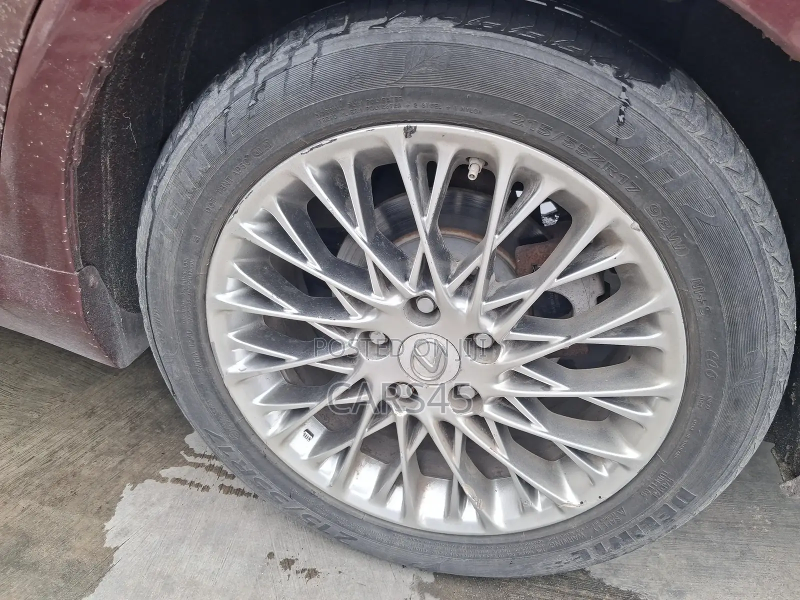 Lexus ES 350 2008 Burgandy