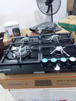 POLYSTAR 4 Burner Built-in Cooker – PV-JY60GA Sleek Gas Cooking Hob