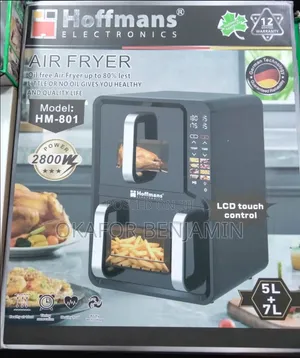 High Quality Hoffman's 5L+7L Air Fryer