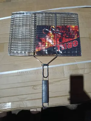 Teissuly Grill Basket Stainless Steel BBQ Grilling Basket