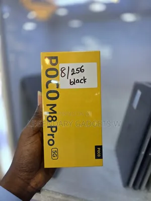 New Xiaomi Poco M8 Pro 256 GB Black