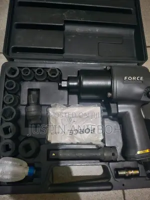 Force F-4142b 1/2-Inch Air Impact Wrench Set