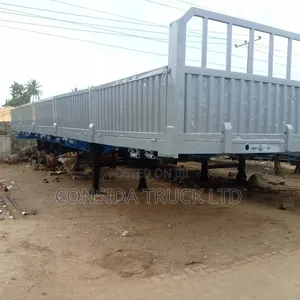 Trailer Truck Body Gray 2000