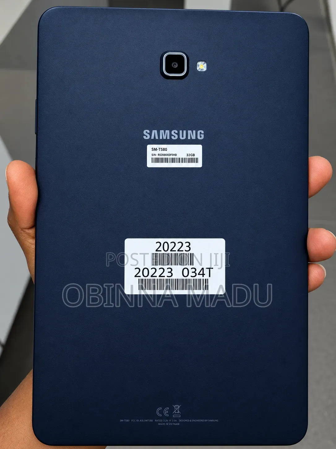 Samsung Galaxy Tab A 10.1 (2016) 32 GB Black