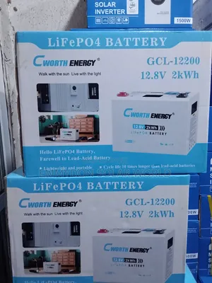 C Worth Solar Lithium Battery 200amps 12v