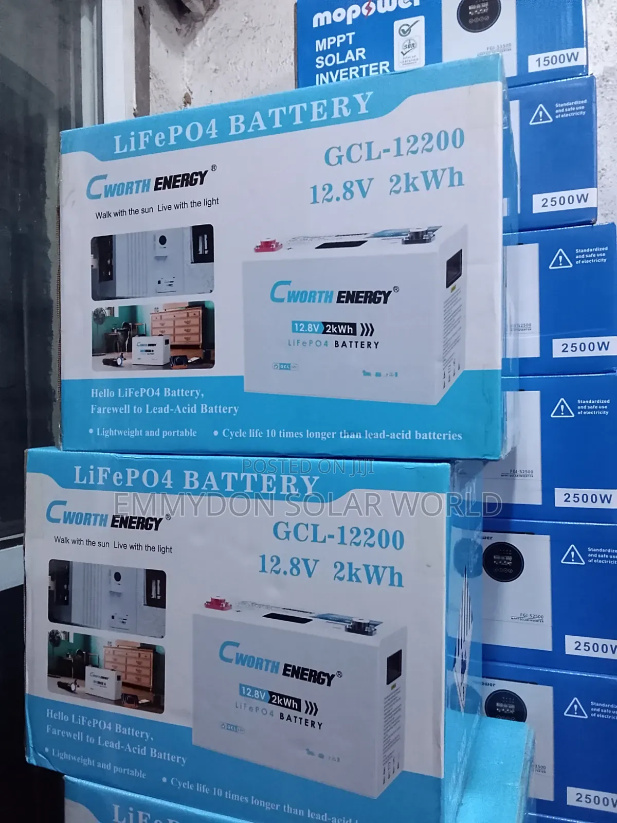 C Worth Solar Lithium Battery 200amps 12v