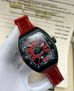 Frank Muller Leather Watch
